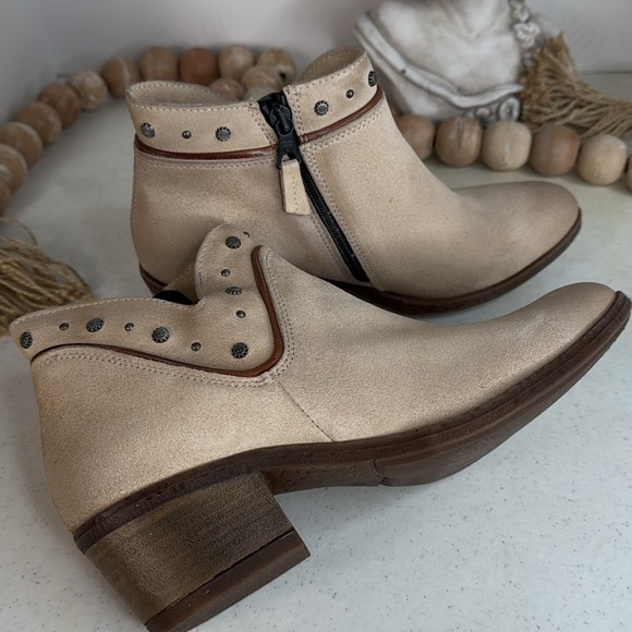 Miz Mooz Keeley Women's Ankle Boot Linen Size 9.5/Euro 40 - Picture 6 of 10